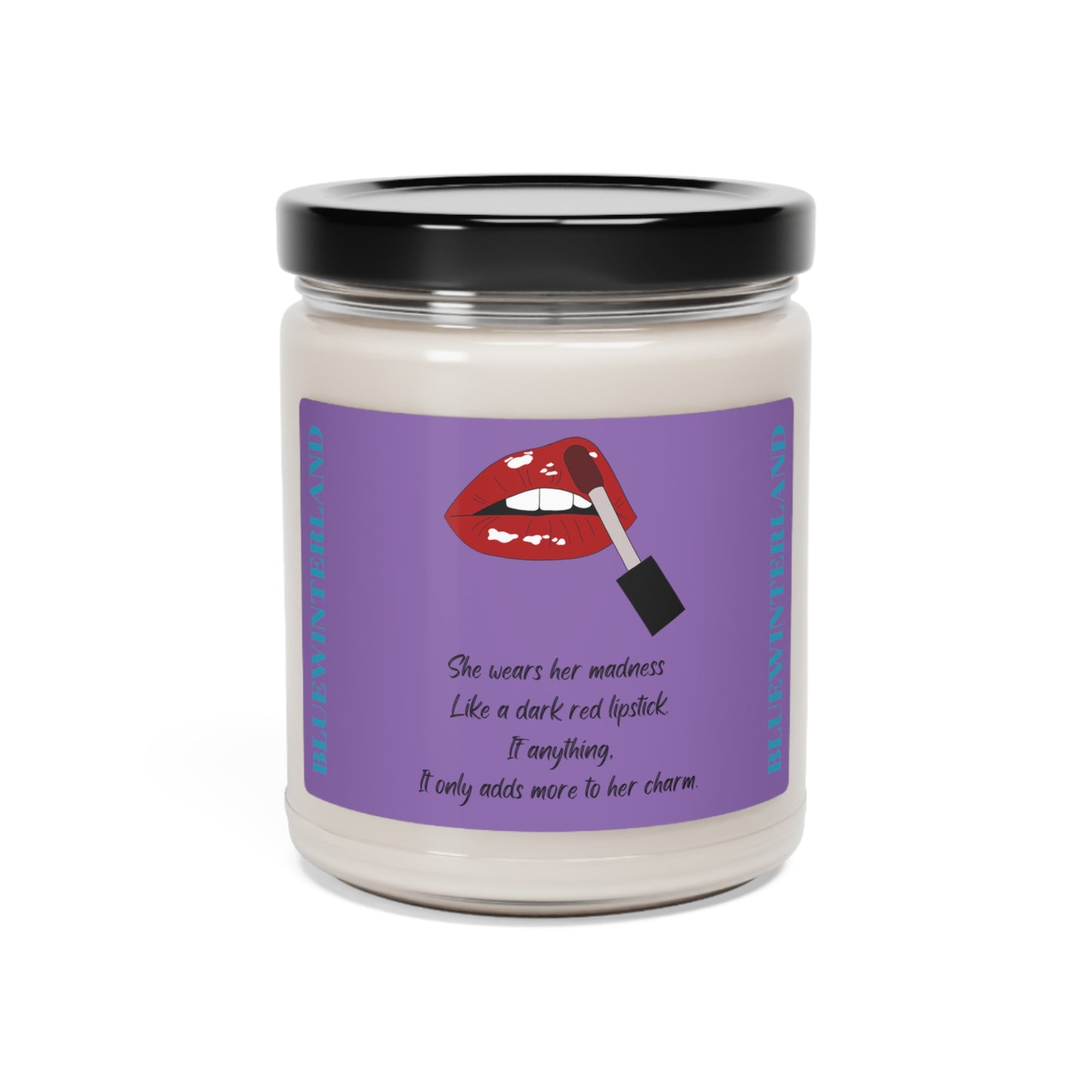 MADNESS LIPSTICK Scented Soy Candle, 9oz