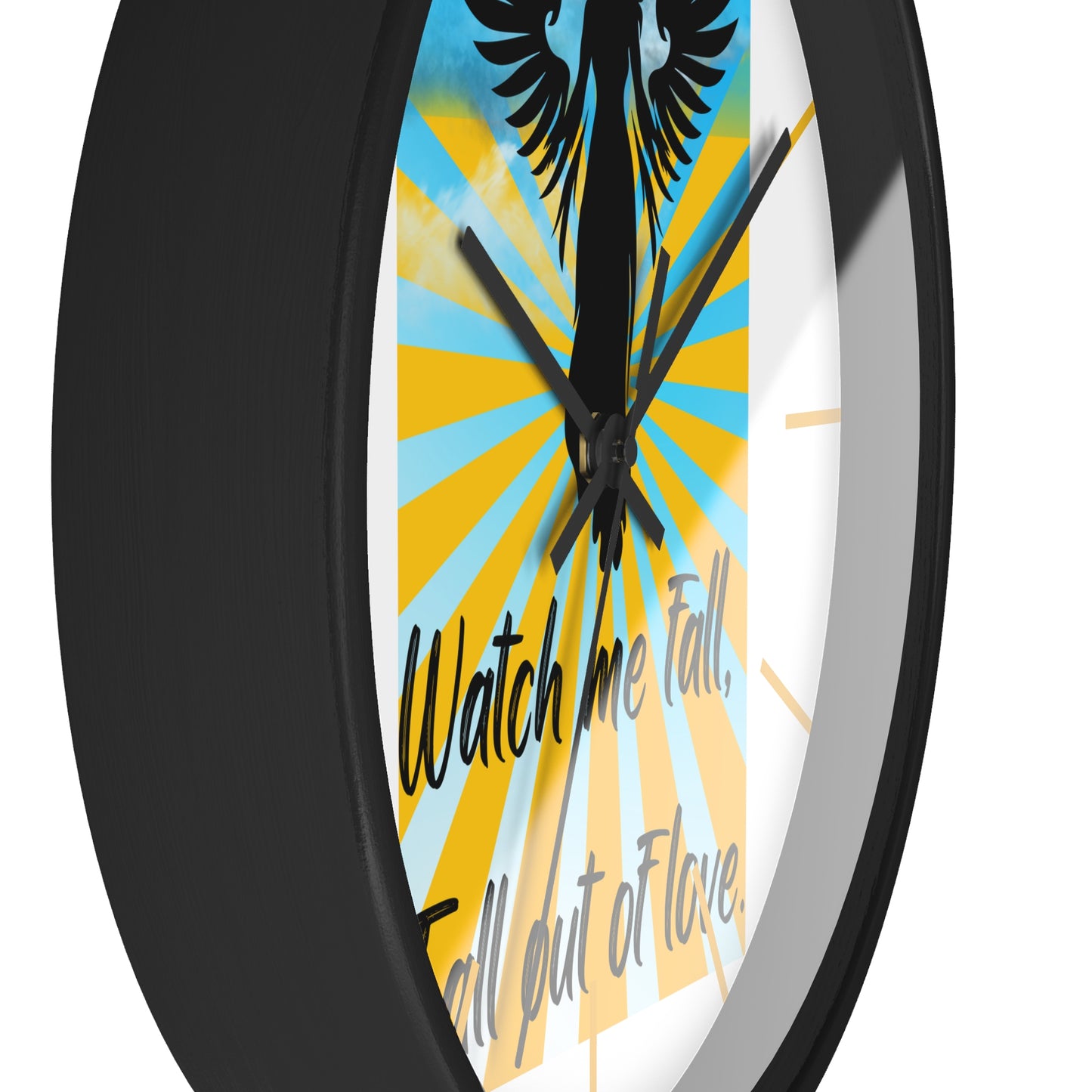FALL OUT OF LOVE Wall Clock