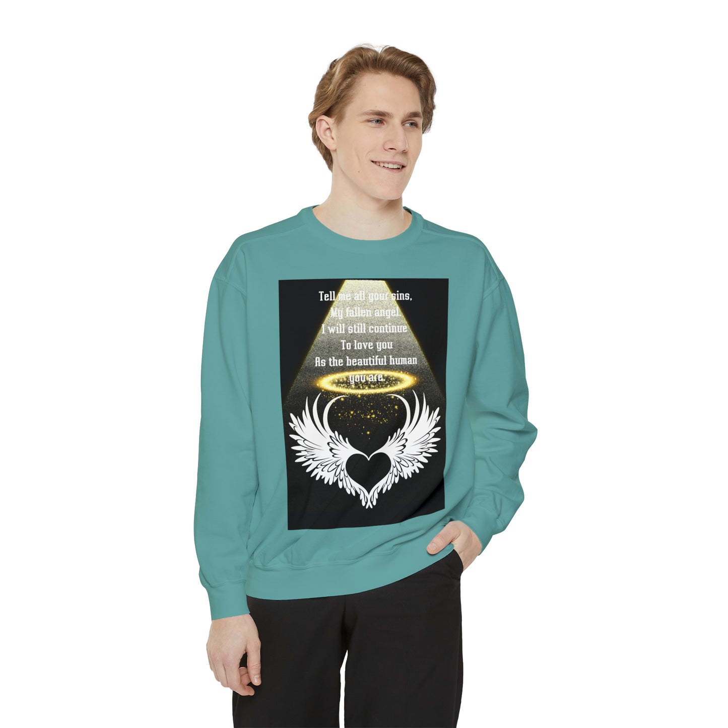 FALLEN ANGEL Unisex Garment-Dyed Sweatshirt