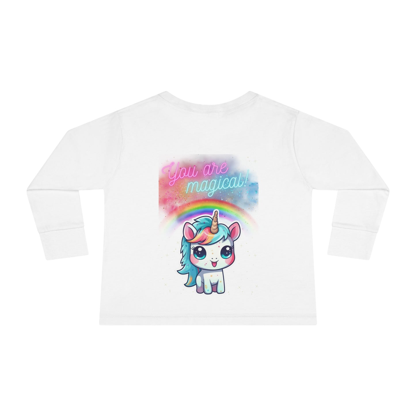 YOU ARE MAGICAL UNICORN LOV Toddler Long Sleeve Tee