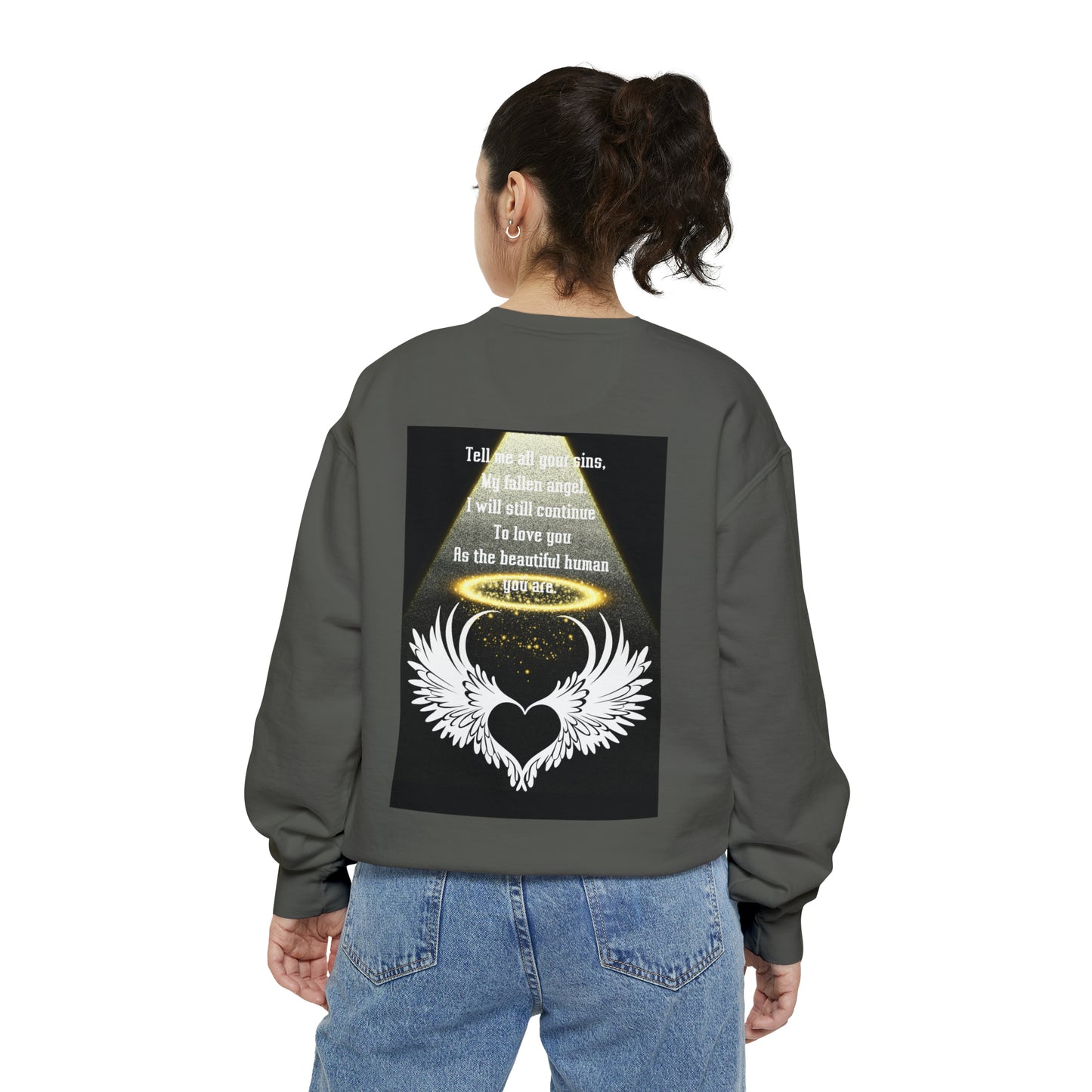 FALLEN ANGEL Unisex Garment-Dyed Sweatshirt