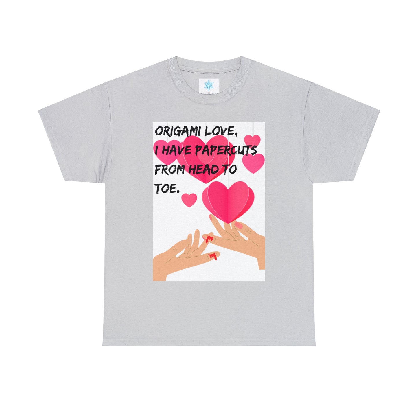 ORIGAME LOVE Unisex Heavy Cotton Tee