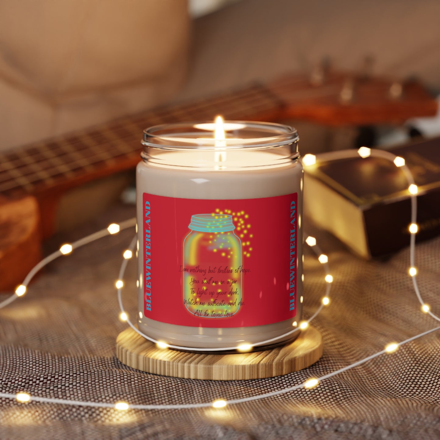 FIREFLIES OF HOPE Scented Soy Candle, 9oz