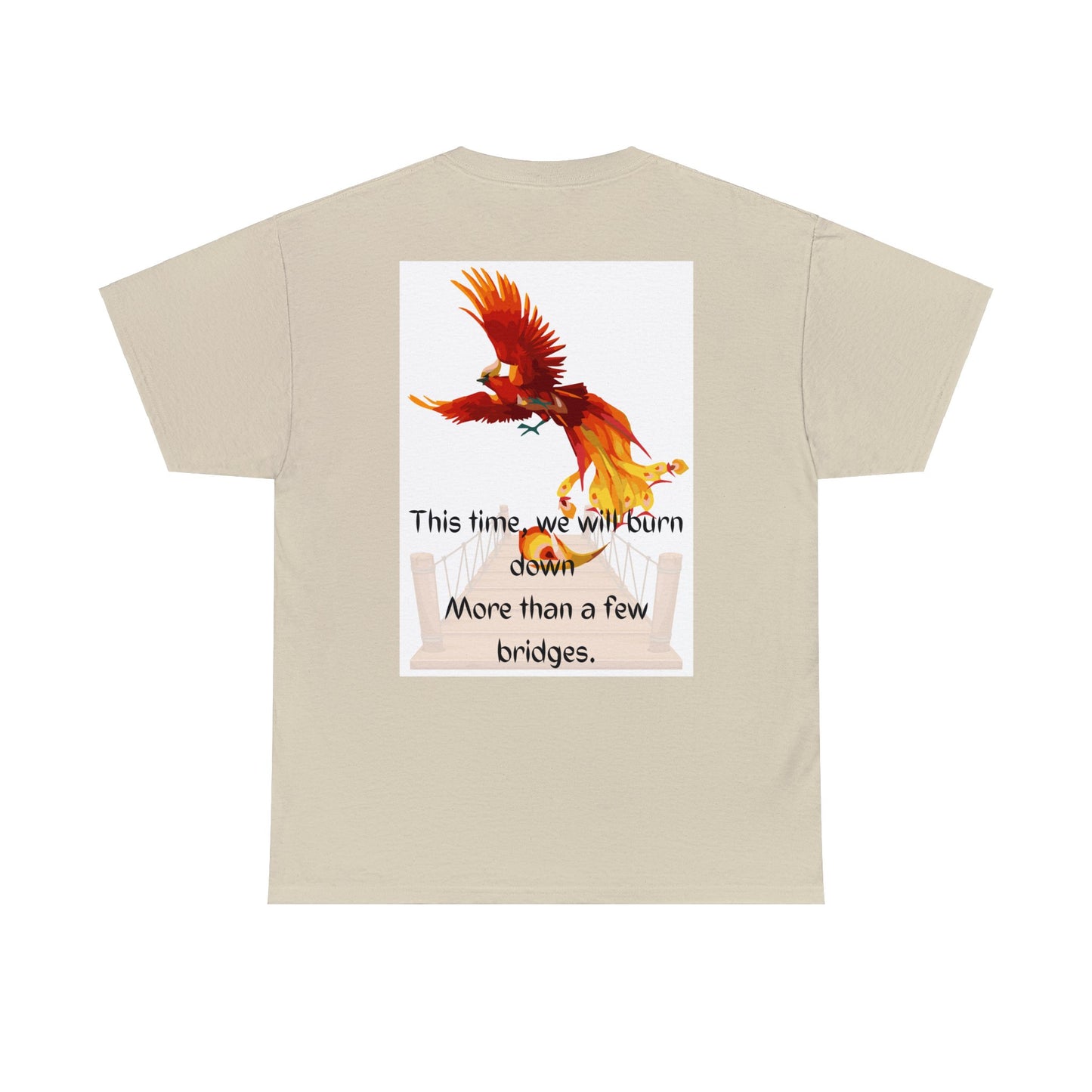 BRIDGES Unisex Heavy Cotton Tee