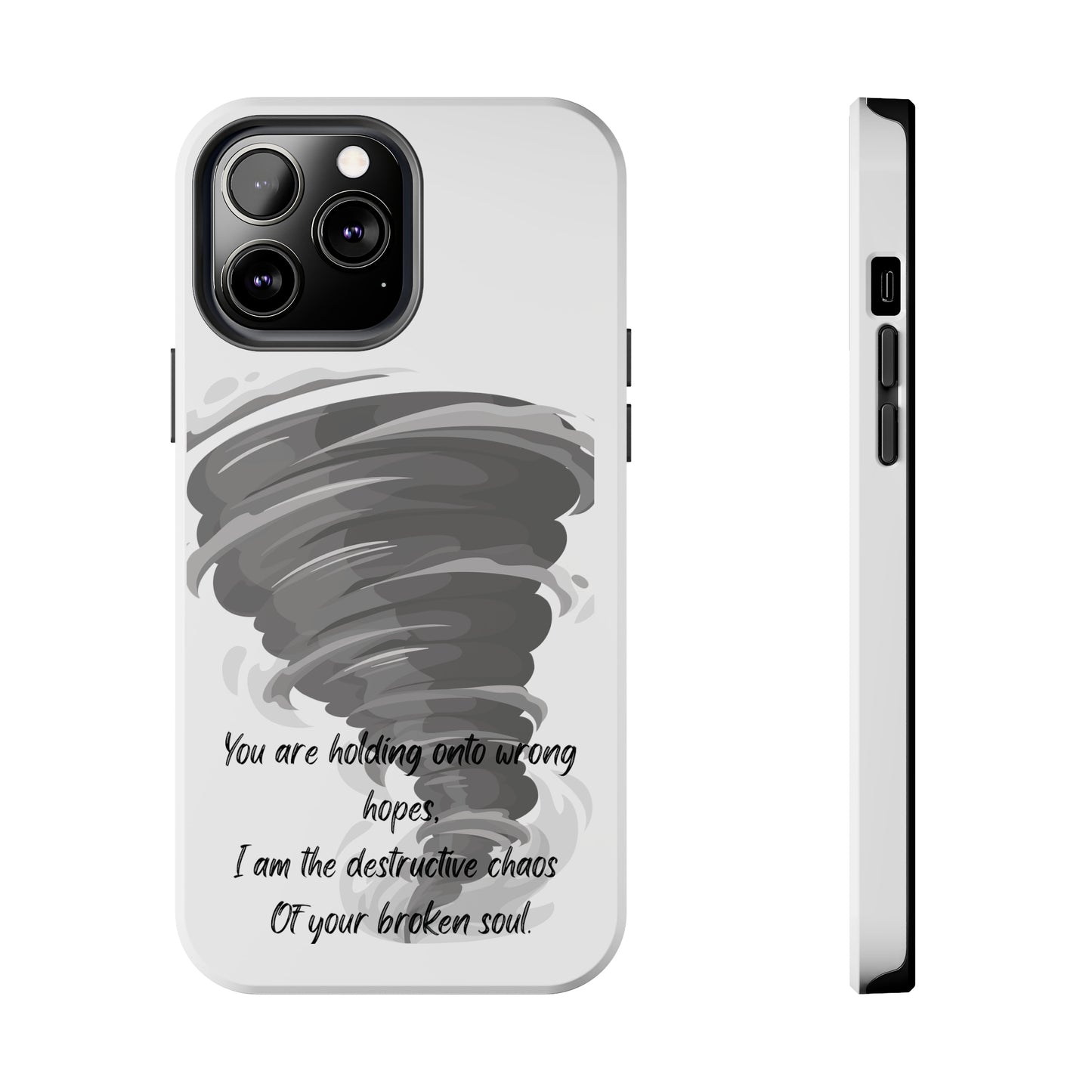 DESTRUCTIVE CHAOS Tough Phone Cases