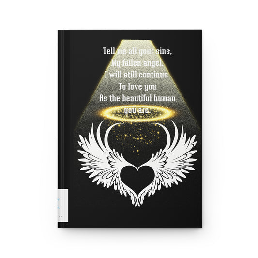 FALLEN ANGEL Hardcover Journal Matte