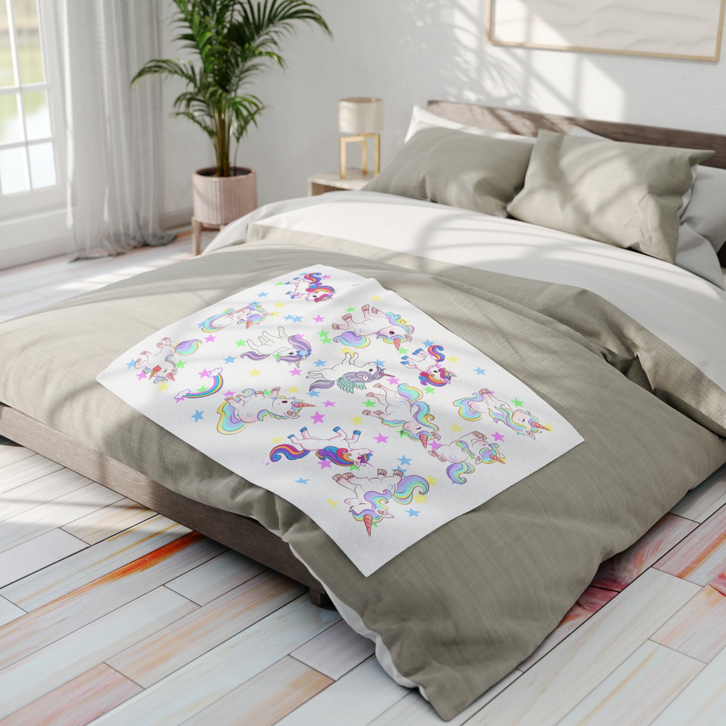UNICORN LOVE 1  Arctic Fleece Blanket