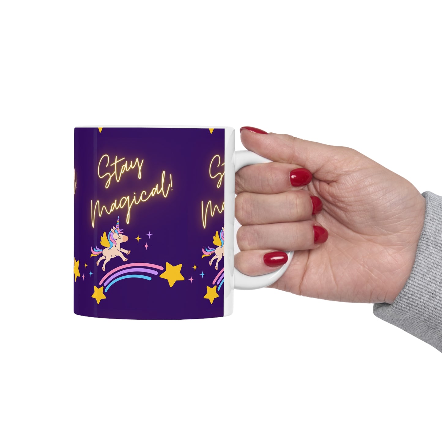 STAY MAGICAL UNICORN LOVE Ceramic Mug 11oz
