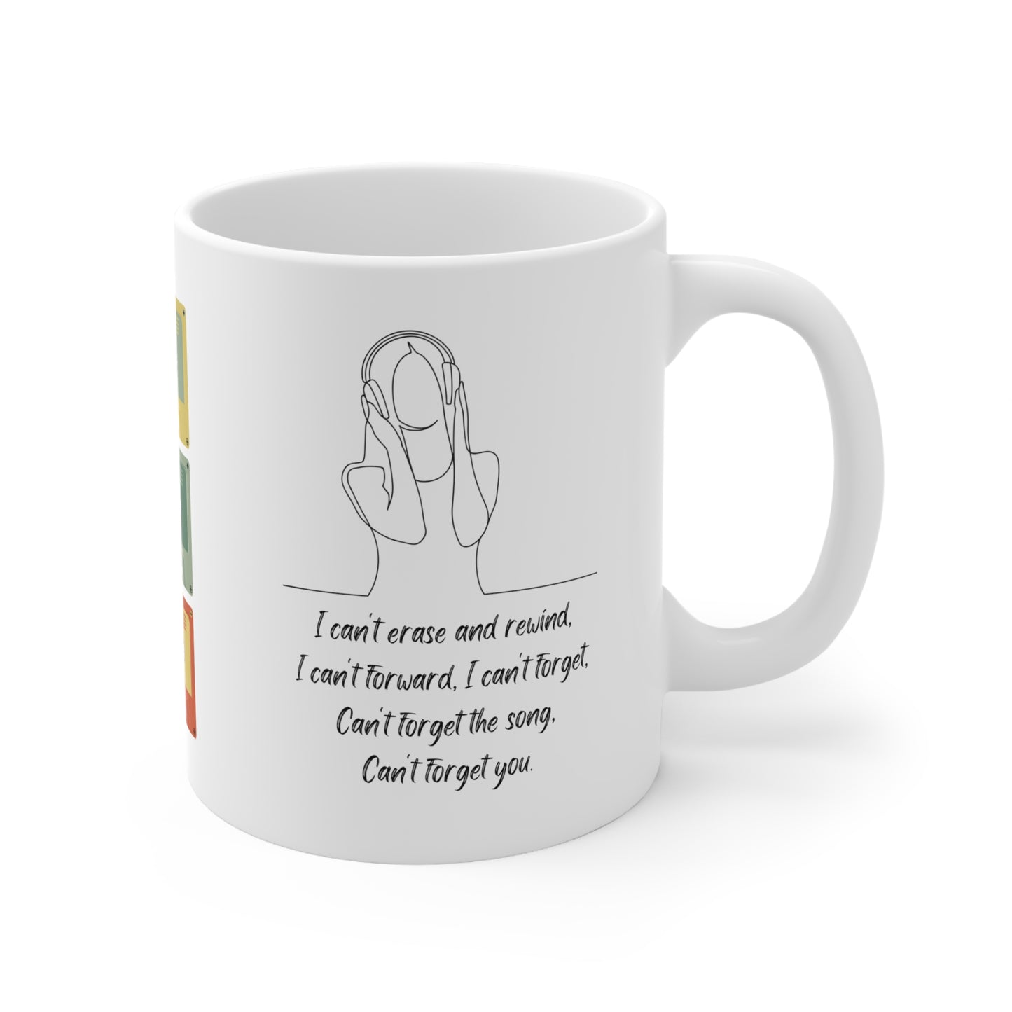 SONG STUCK IN MY HEAD Ceramic Mug 11oz