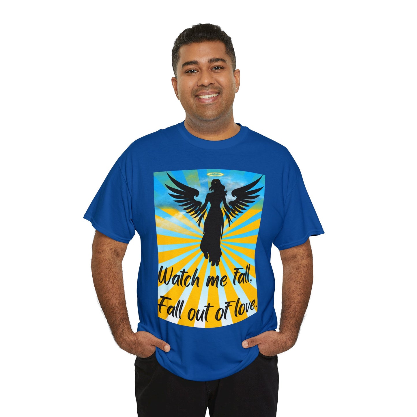 FALL OUT OF LOVE Unisex Heavy Cotton Tee