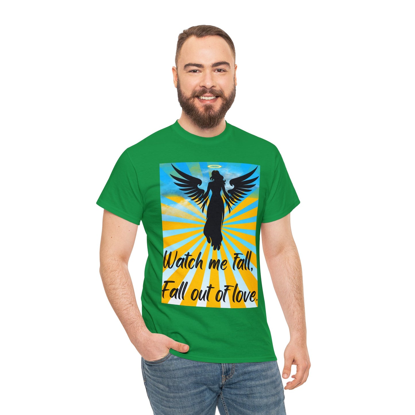 FALL OUT OF LOVE Unisex Heavy Cotton Tee