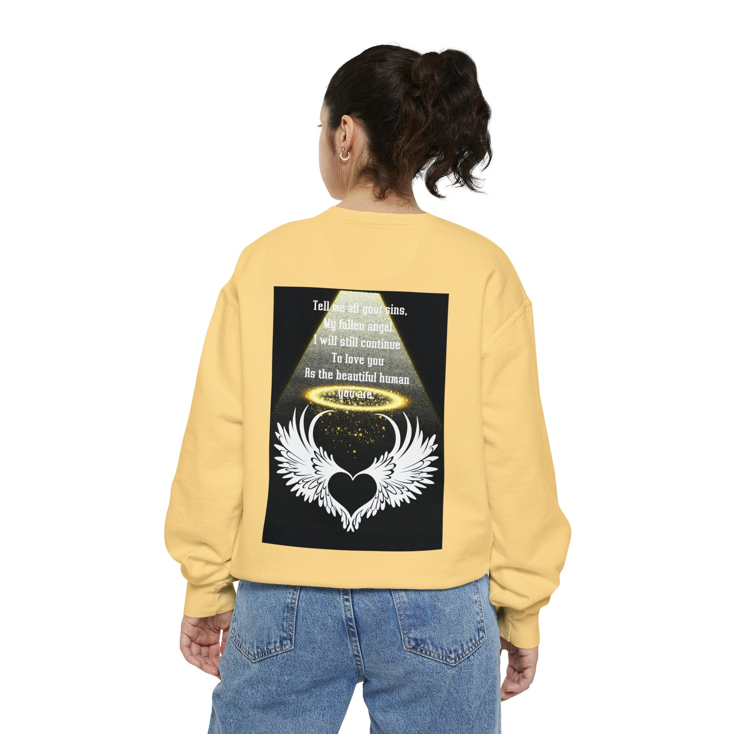 FALLEN ANGEL Unisex Garment-Dyed Sweatshirt