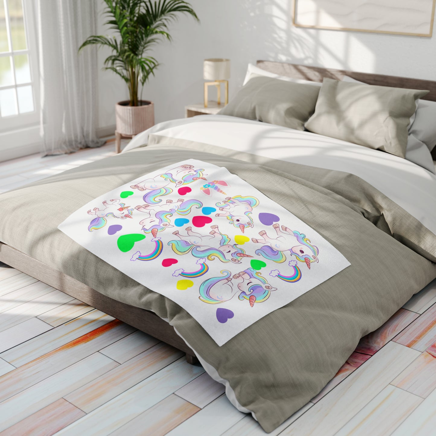 UNICORN LOVE V2  Arctic Fleece Blanket