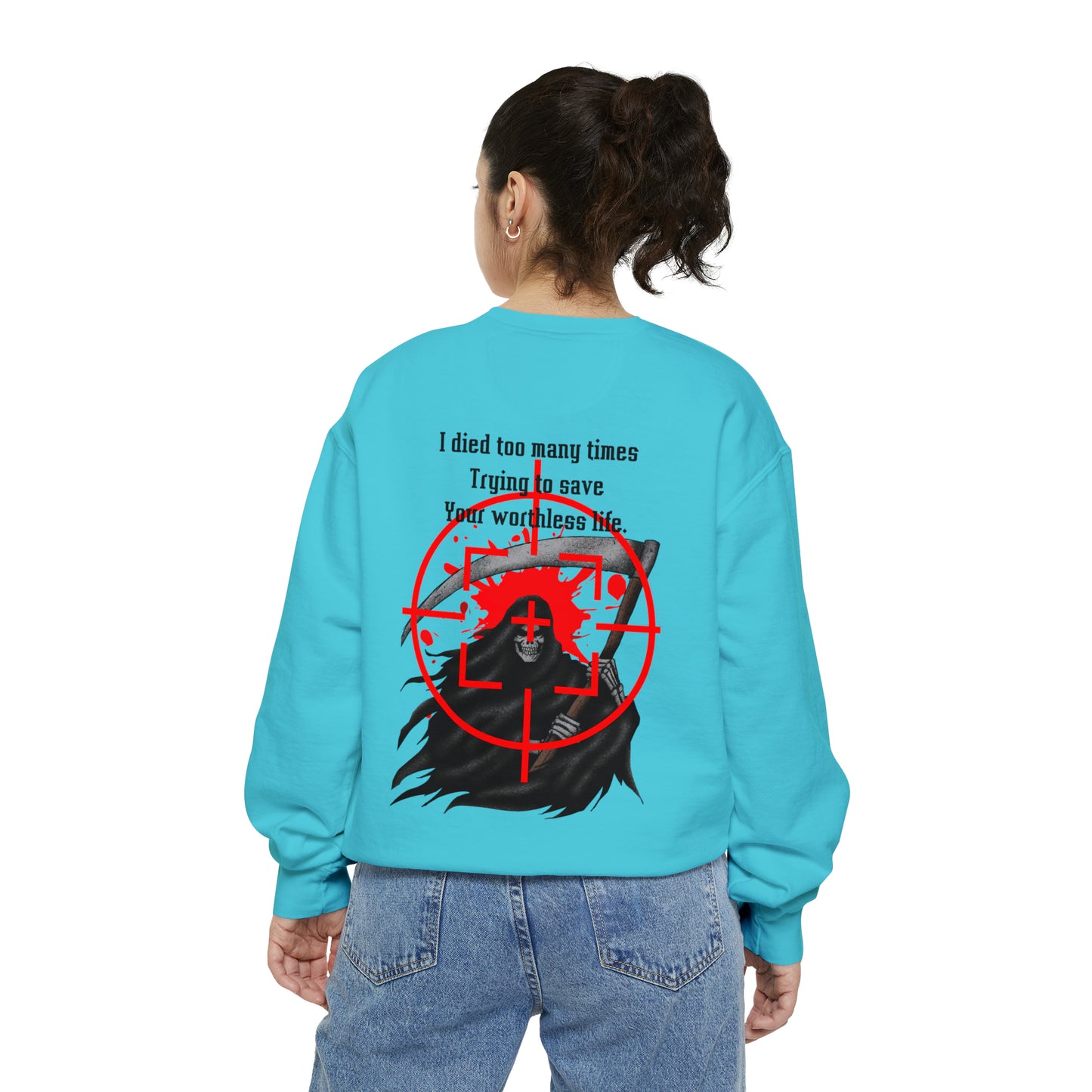 GAMER GIRL Unisex Garment-Dyed Sweatshirt