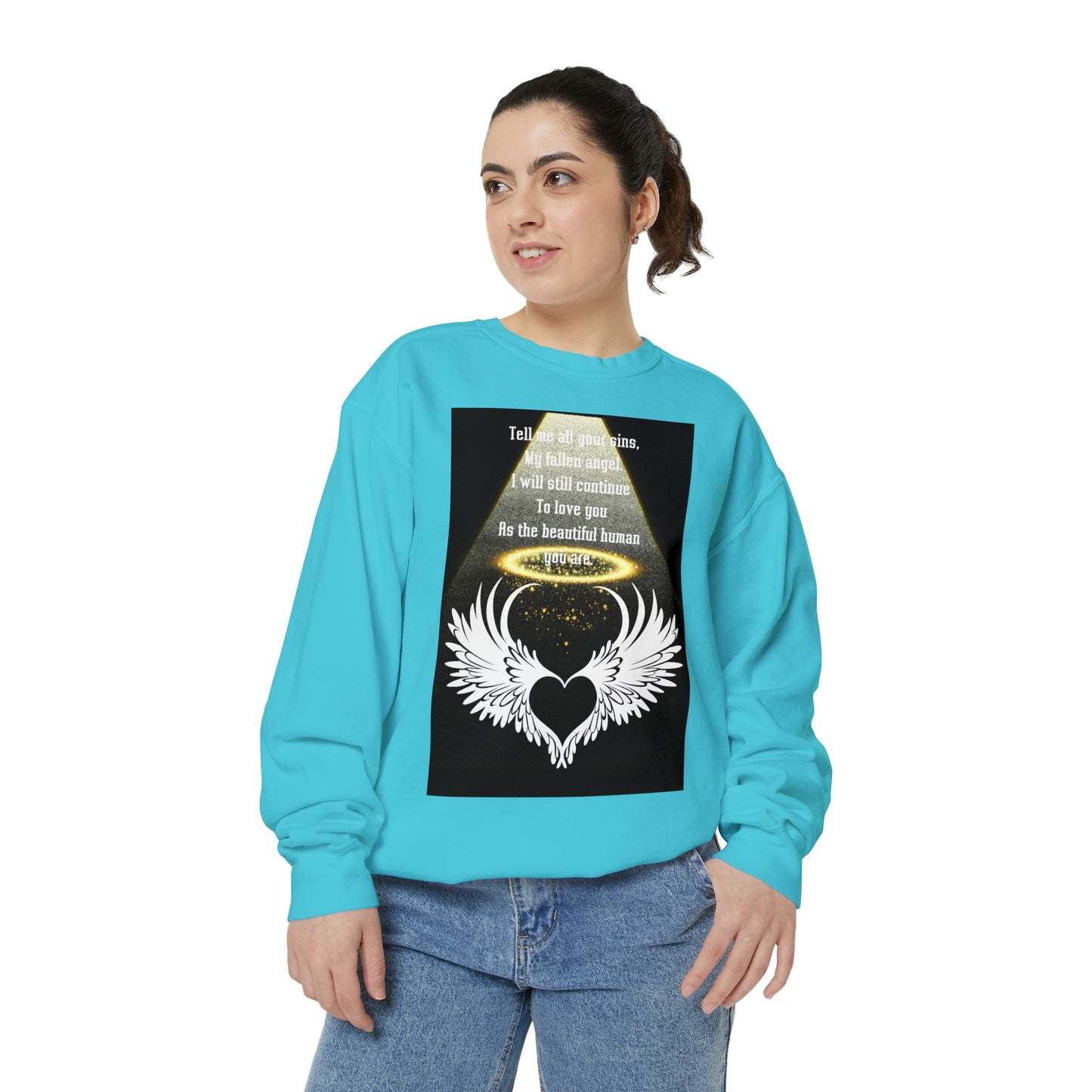 FALLEN ANGEL Unisex Garment-Dyed Sweatshirt