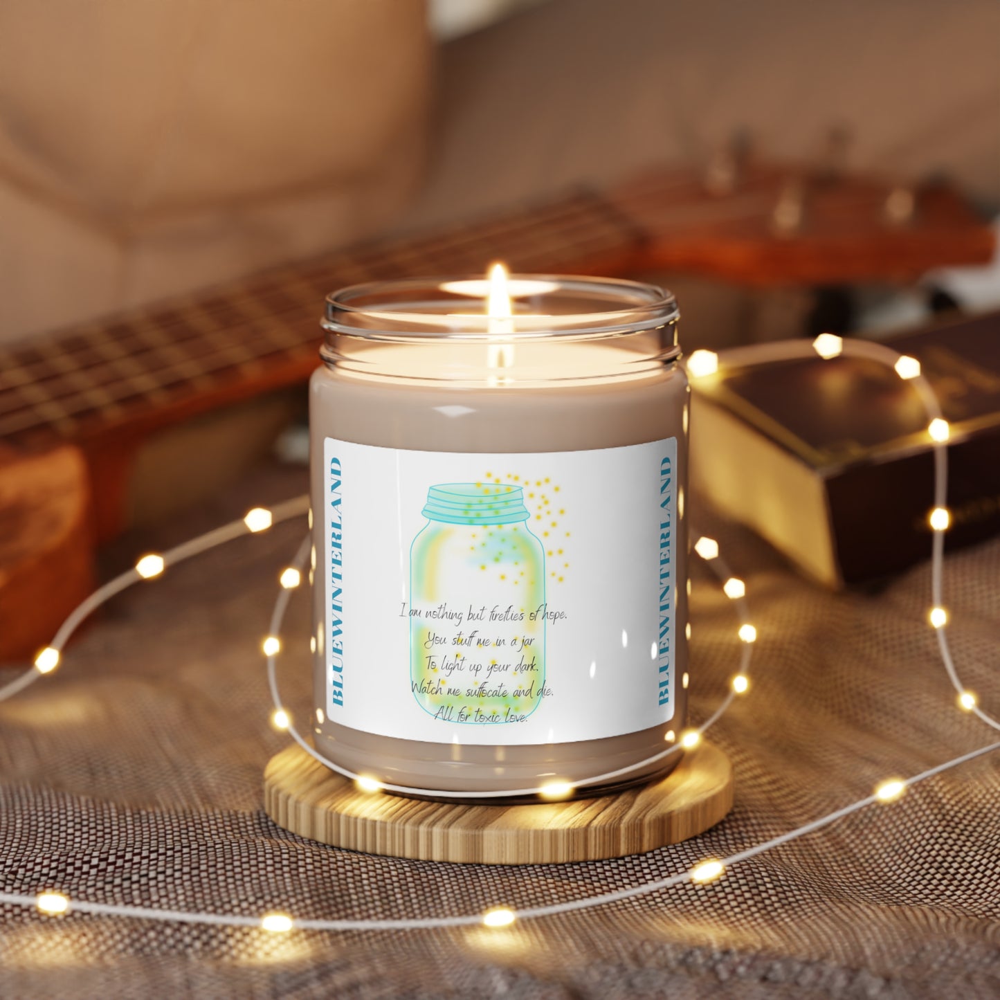 FIREFLIES OF HOPE Scented Soy Candle, 9oz
