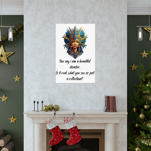 ILLUSIONS  Matte Vertical Posters
