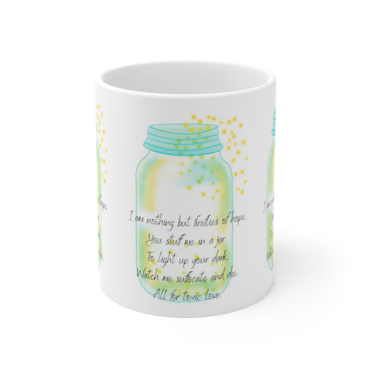 FIREFLIES OF HOPE Ceramic Mug 11oz