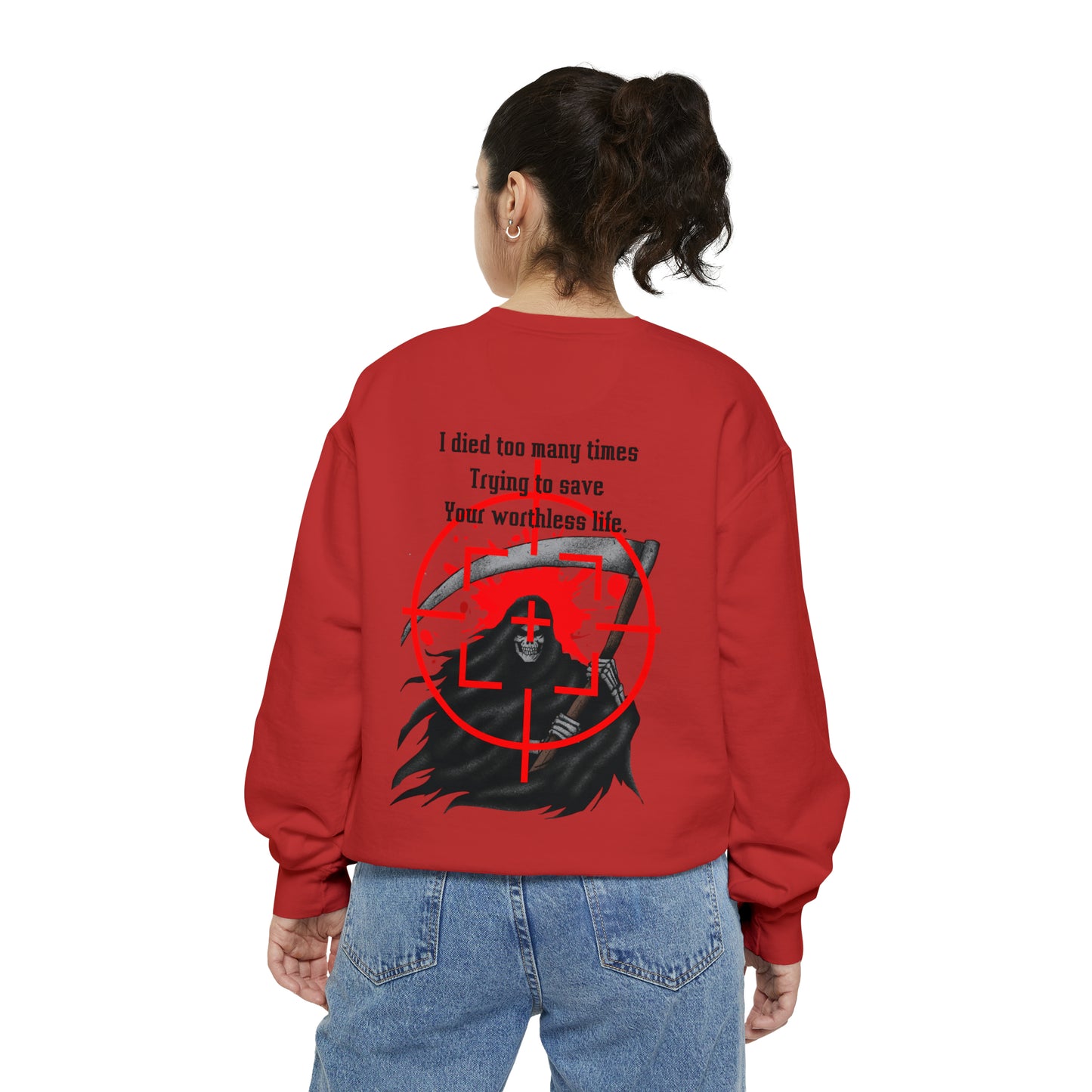 GAMER GIRL Unisex Garment-Dyed Sweatshirt