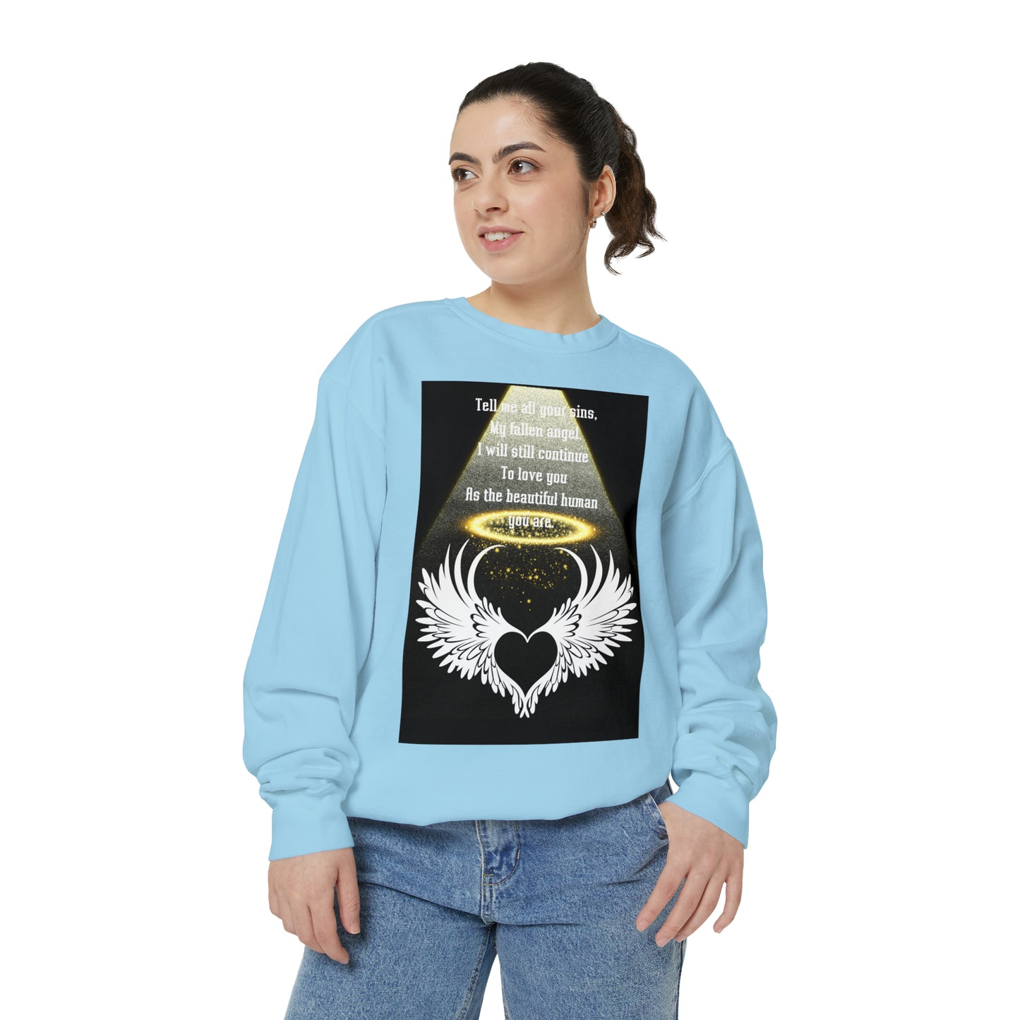 FALLEN ANGEL Unisex Garment-Dyed Sweatshirt