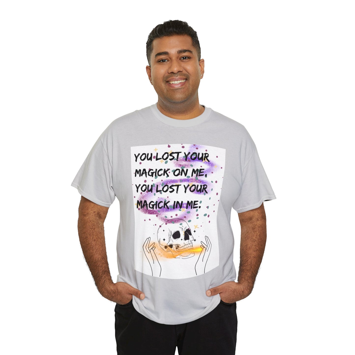 LOST YOUR MAGICK Unisex Heavy Cotton Tee