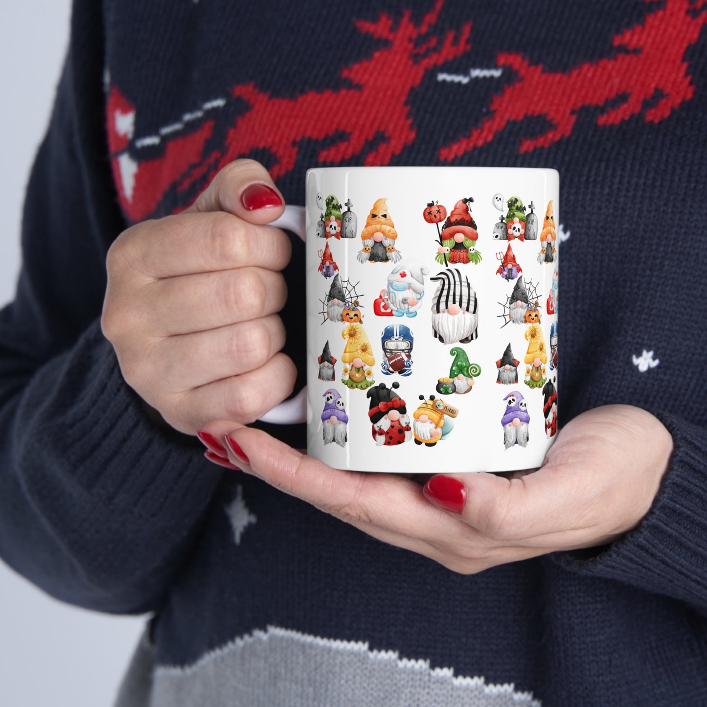 GNOMES OF HALLOWEEN Ceramic Mug 11oz