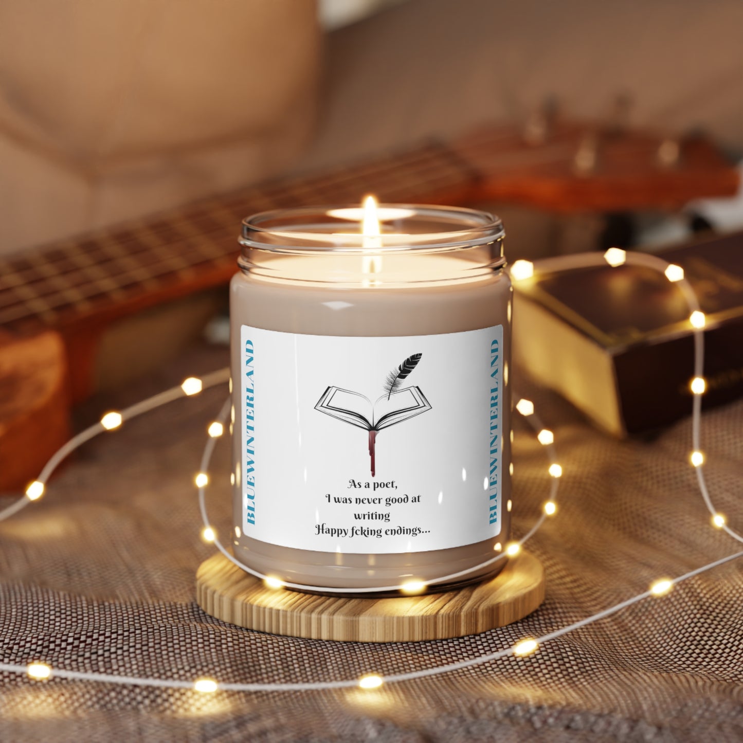 HAPPY FCKING ENDINGS Scented Soy Candle, 9oz