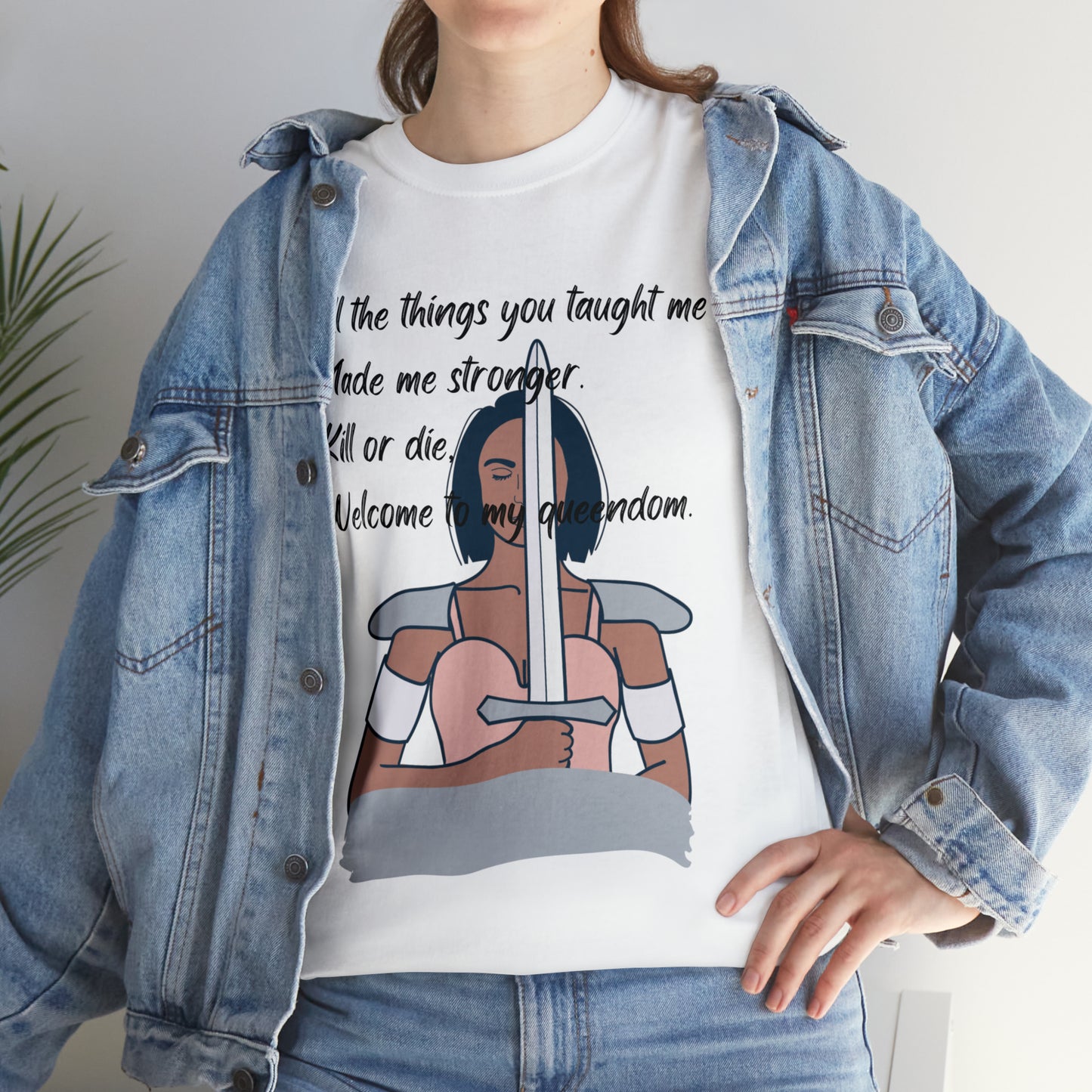 QUEENDOM Unisex Heavy Cotton Tee