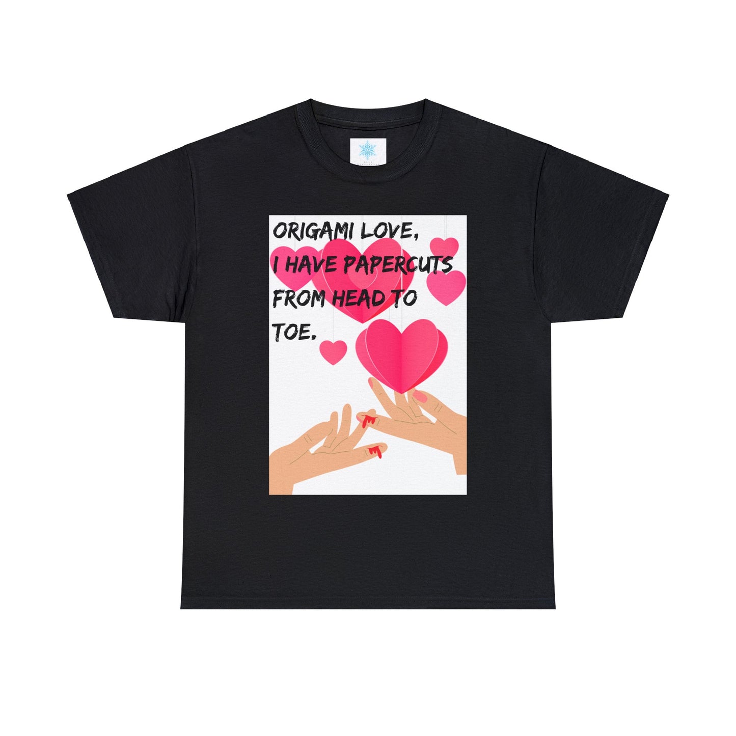 ORIGAME LOVE Unisex Heavy Cotton Tee