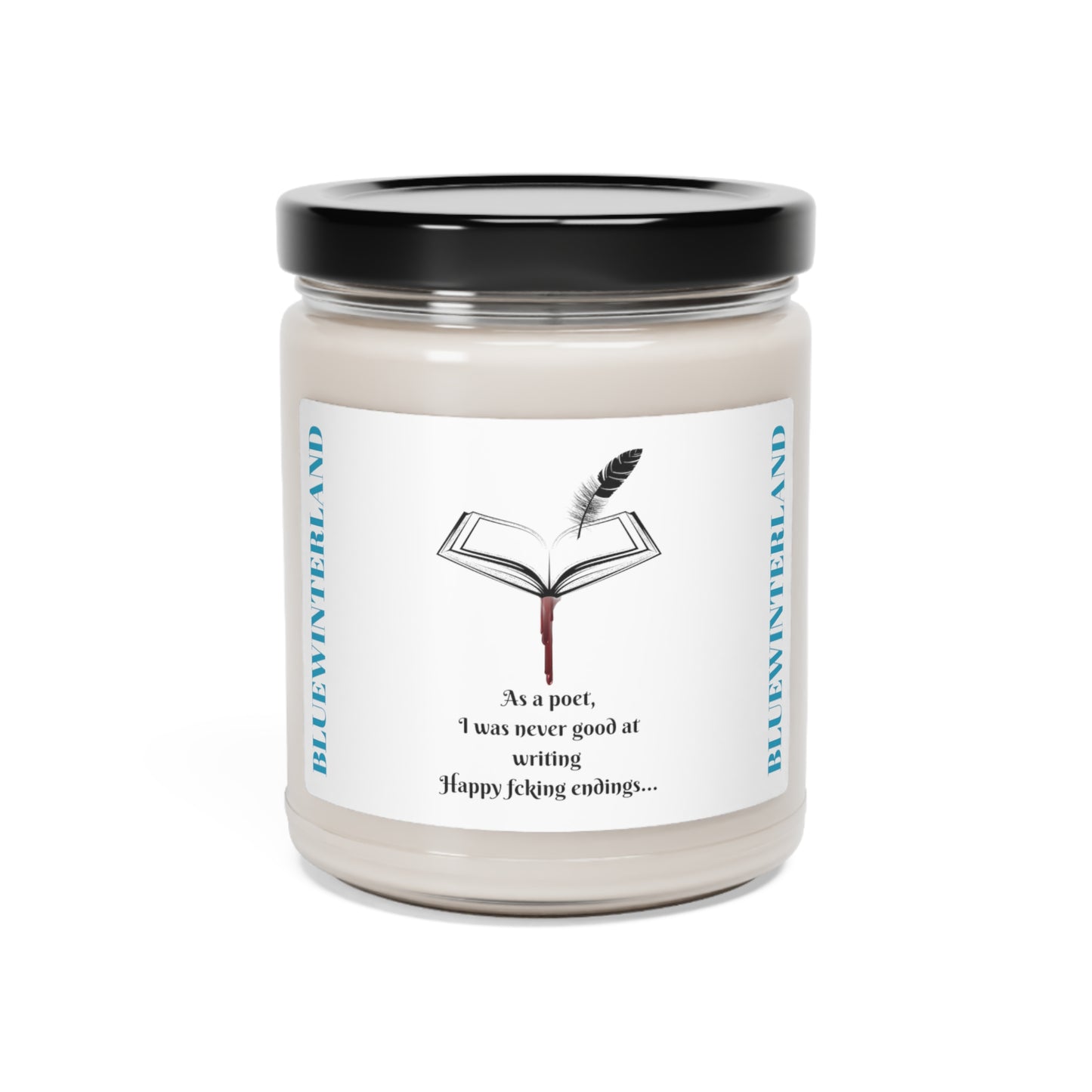 HAPPY FCKING ENDINGS Scented Soy Candle, 9oz