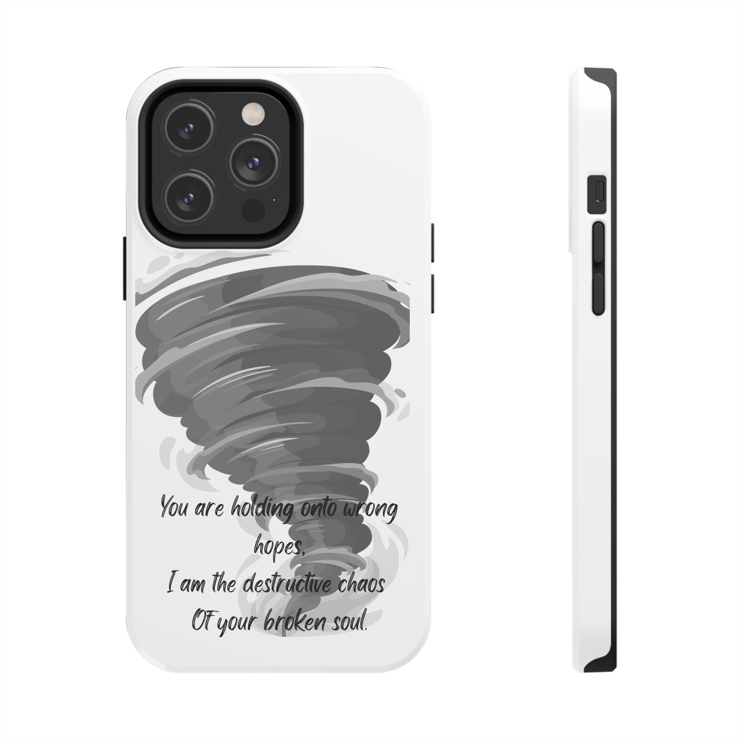 DESTRUCTIVE CHAOS Tough Phone Cases