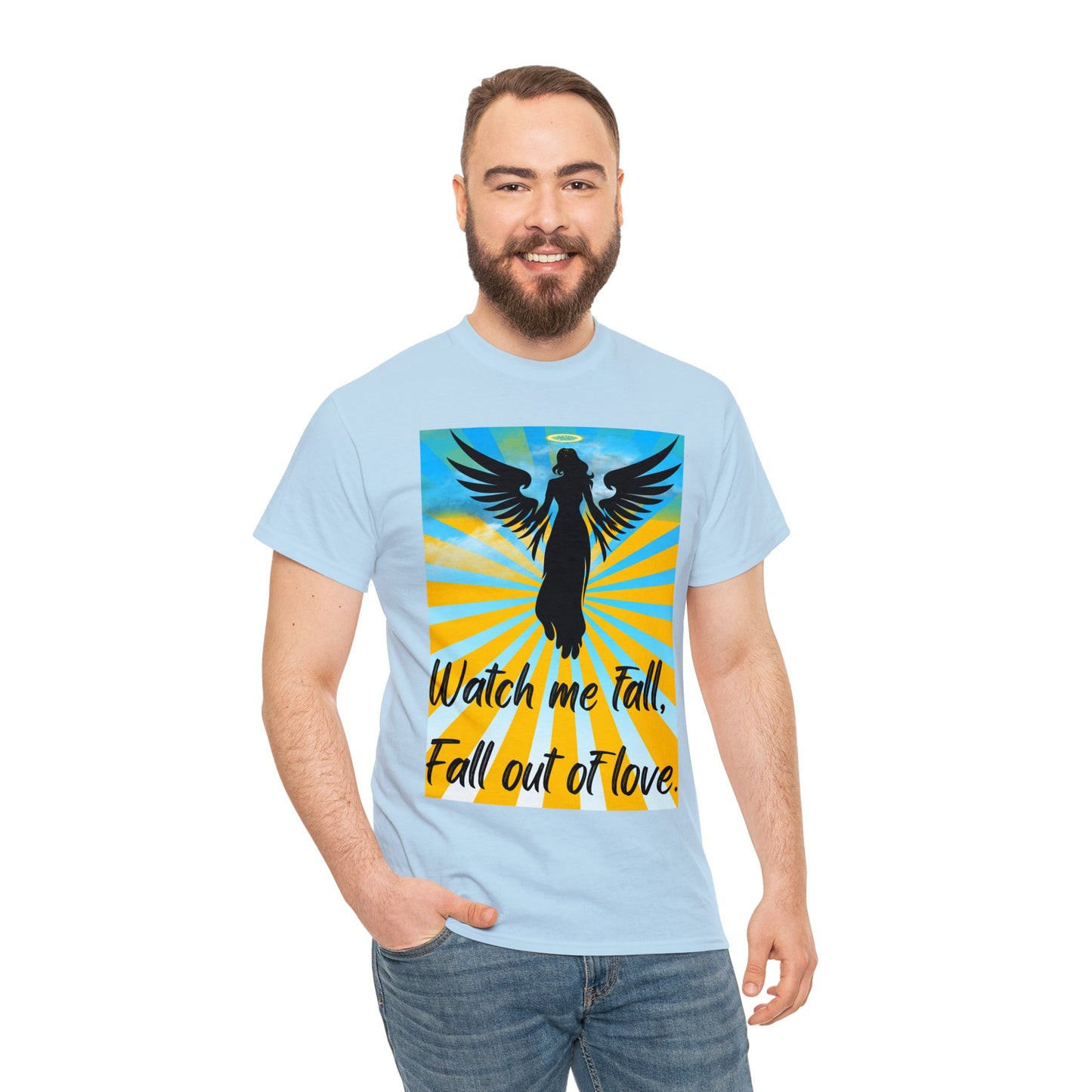 FALL OUT OF LOVE Unisex Heavy Cotton Tee