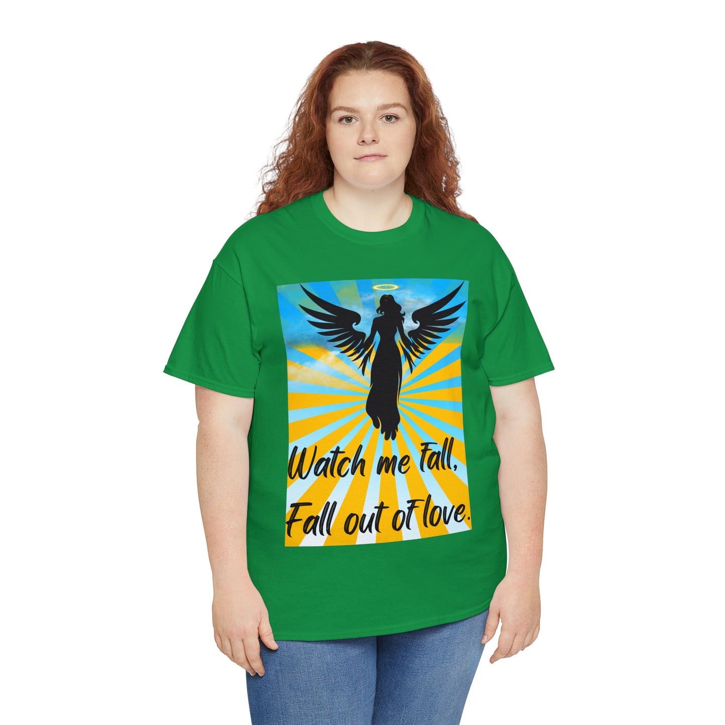 FALL OUT OF LOVE Unisex Heavy Cotton Tee