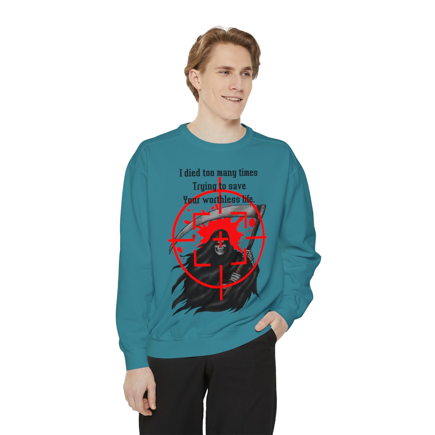 GAMER GIRL Unisex Garment-Dyed Sweatshirt
