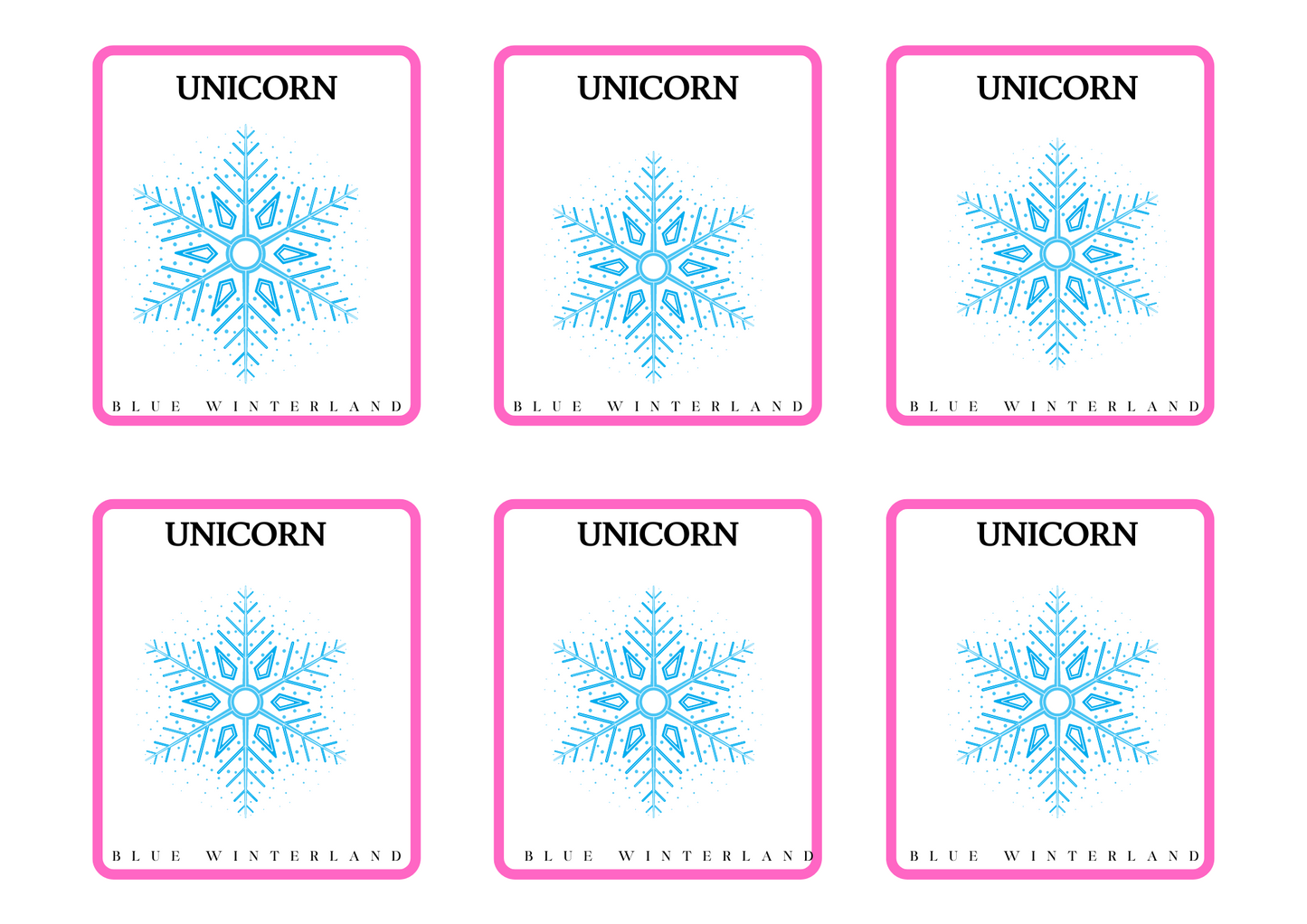 UNICORN FLASHCARD: Memory And Matching Game:  48 CARDS (24 PAIRS)